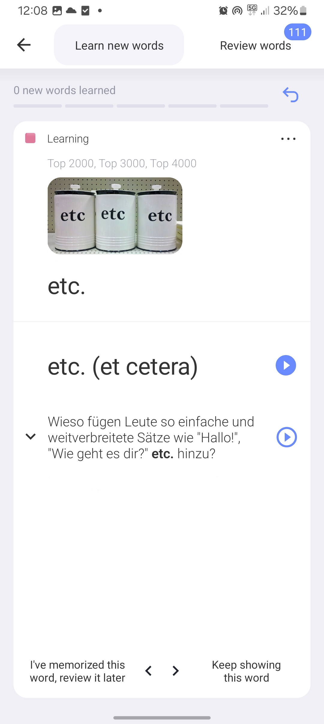 reword app word examples